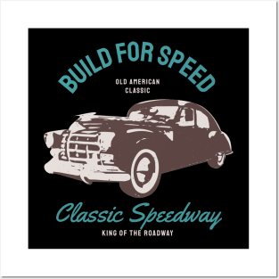 Vintage Sportscar classic Car Muscle Car Posters and Art